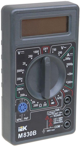Мультиметр цифровой Universal M830B | код TMD-2B-830 | IEK